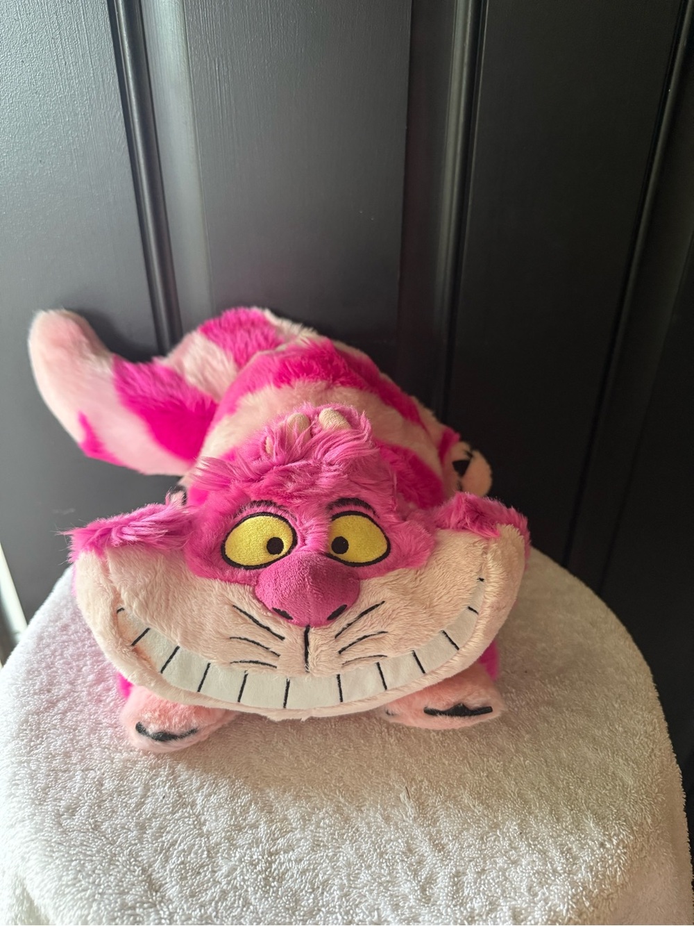 Disney Store Cheshire Cat Plush Alice In Wonderland 18” Authentic NWOT Plush